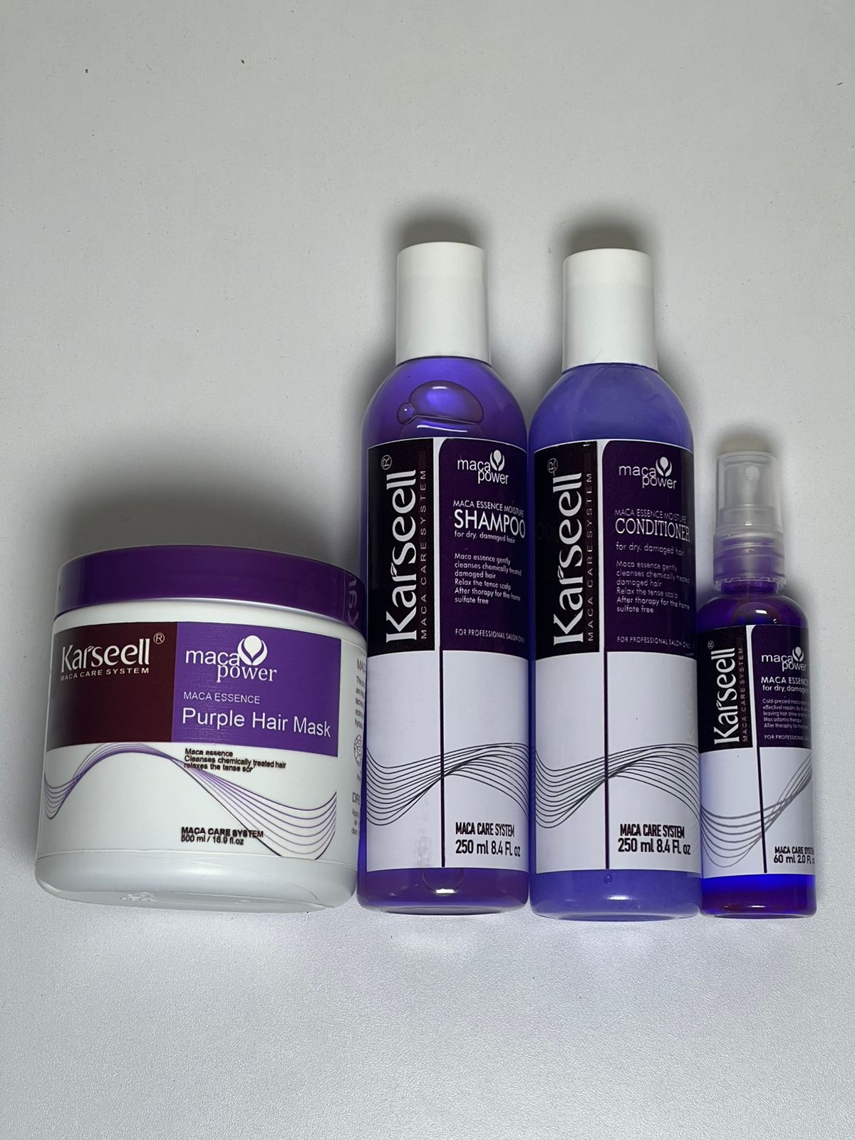 💜 Dile Adiós al Cobrizo: Mascarilla Púrpura KARSEELL para Cabello Perfecto 💜