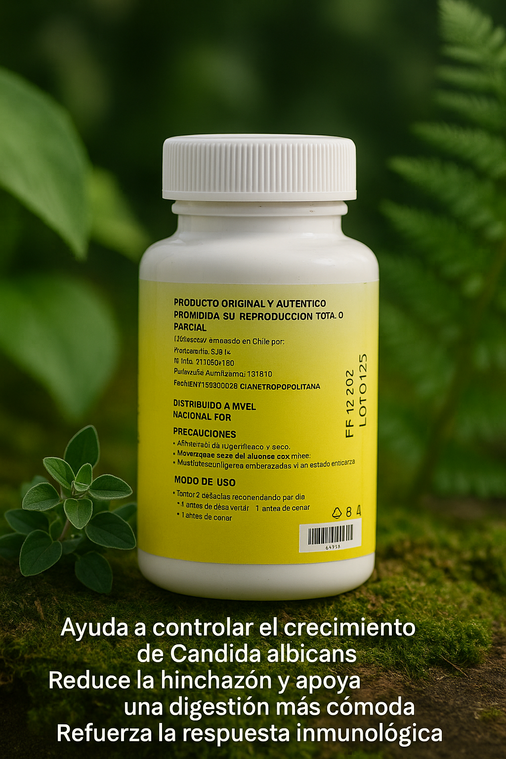 Candida Cleanse – Fórmula Natural Antifúngica y Digestiva 🌿 (60 cápsulas)