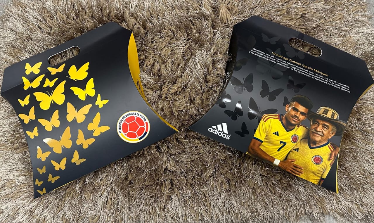 Camiseta Oficial Colombia 2026 🇨🇴⚽🦋 — Edición Mundialista