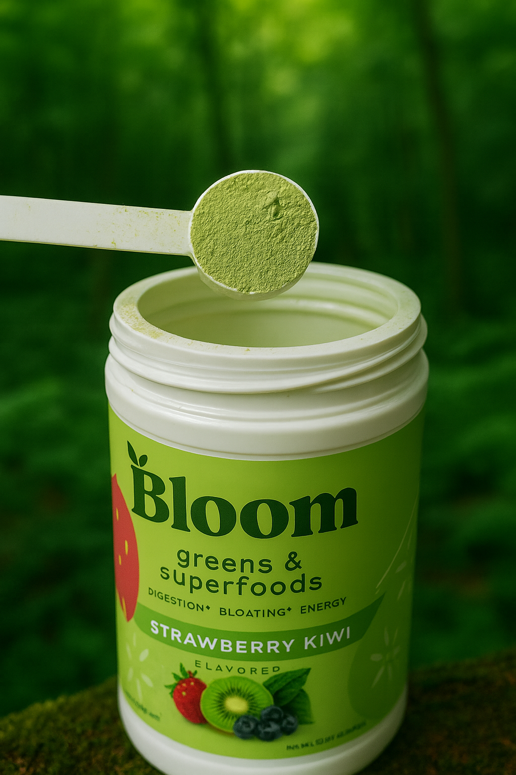 👇 🥝🌿 Bloom Nutrition Greens & Superfoods – Strawberry Kiwi