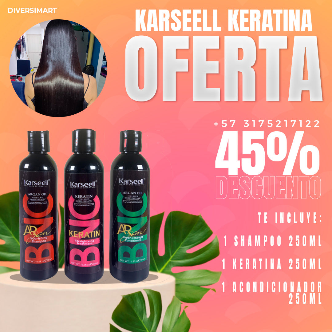 🌟 ¡Transforma tu Cabello con Karseell! 🌟