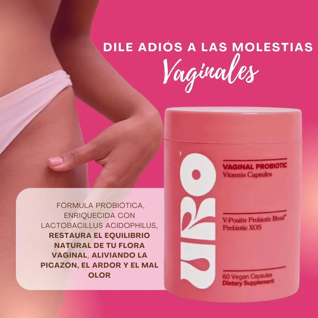 💖 URO Vaginal Probiotic – Equilibrio Íntimo, Frescura y Bienestar 🌸