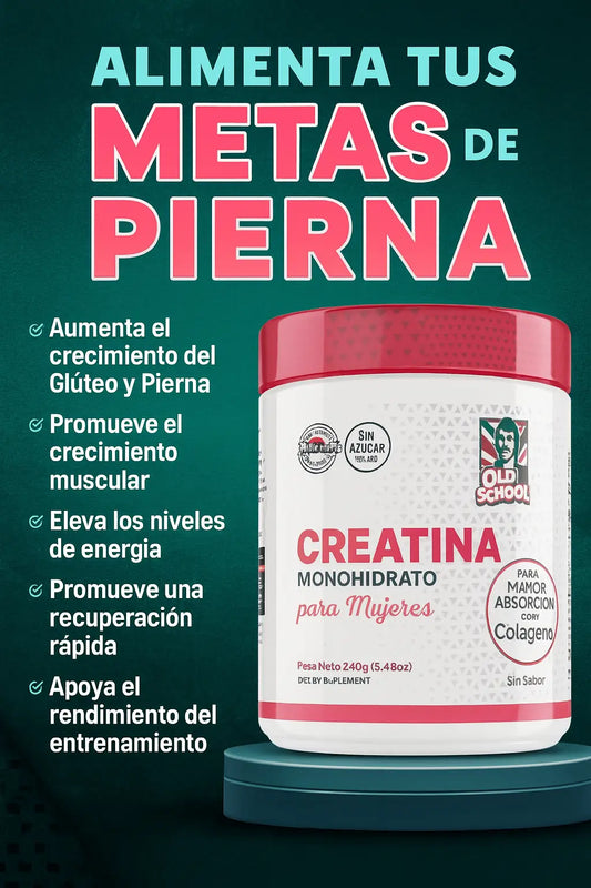 💪 Creatina para Mujeres | Glúteos, Energía y Tonificación ✨