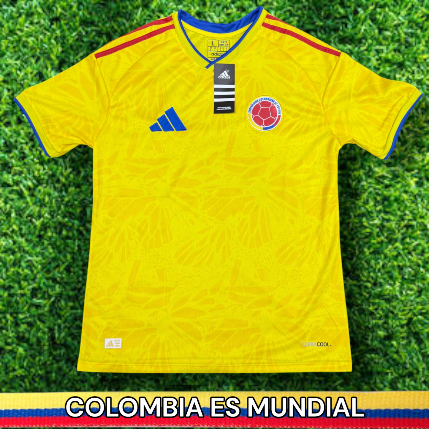 Camiseta Oficial Colombia 2026 🇨🇴⚽🦋 — Edición Mundialista