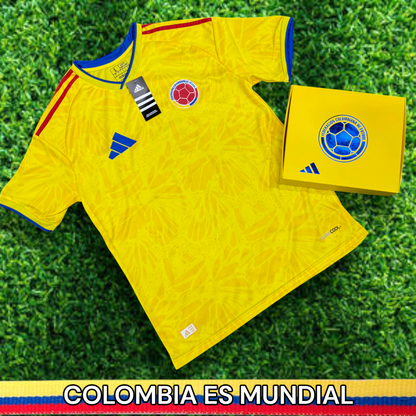 Camiseta Oficial Colombia 2026 🇨🇴⚽🦋 — Edición Mundialista