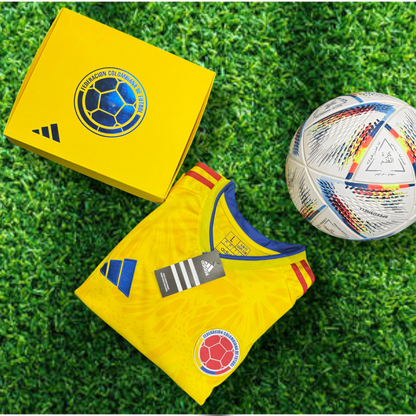 Camiseta Oficial Colombia 2026 🇨🇴⚽🦋 — Edición Mundialista