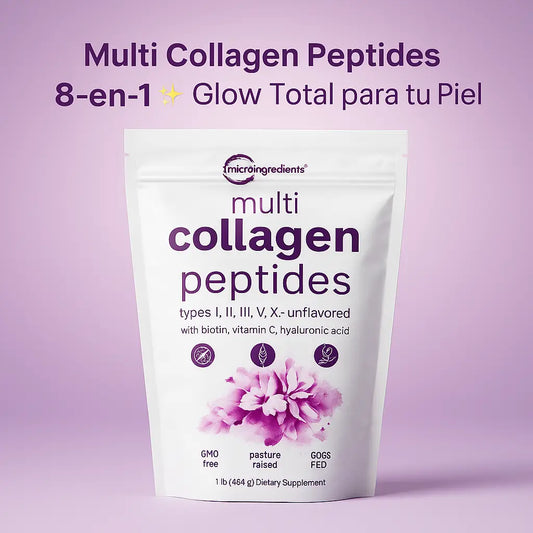 Multicolágeno 8-en-1 🌸 Piel Radiante, Cabello Fuerte
