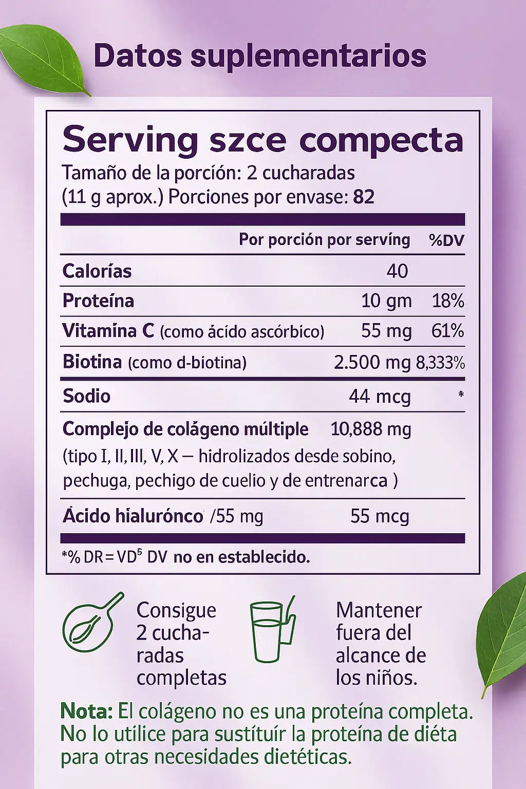 Multicolágeno 8-en-1 🌸 Piel Radiante, Cabello Fuerte