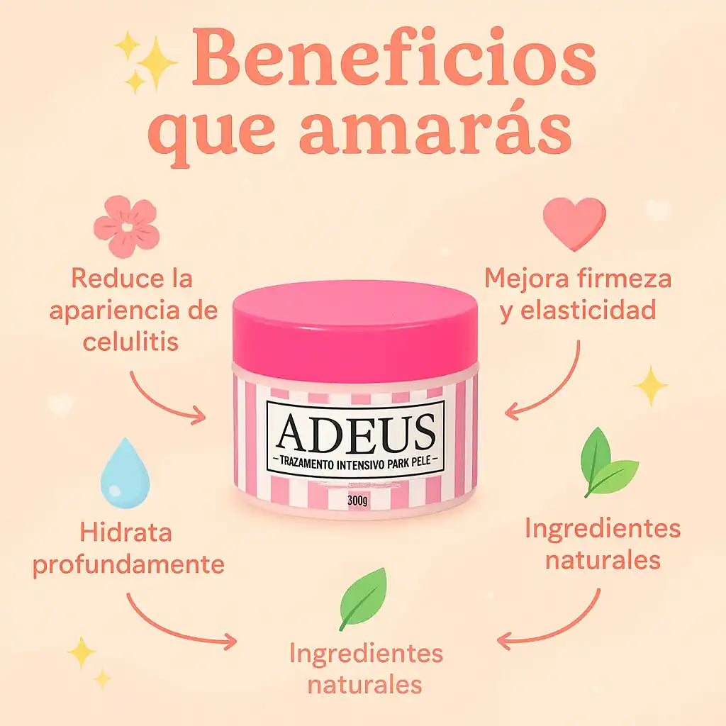 🩷Crema Antiestrías y Anticelulitis Adeus🩷