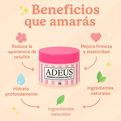 🩷Crema Antiestrías y Anticelulitis Adeus🩷