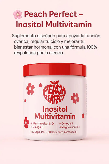 🌸 Peach Perfect – Equilibra tu ciclo y tu bienestar hormonal