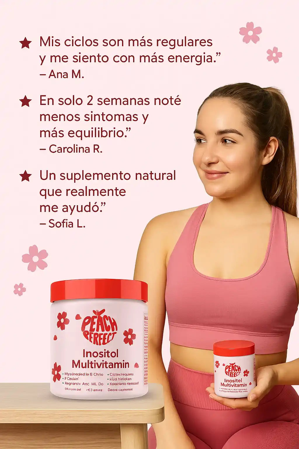 🌸 Peach Perfect – Equilibra tu ciclo y tu bienestar hormonal