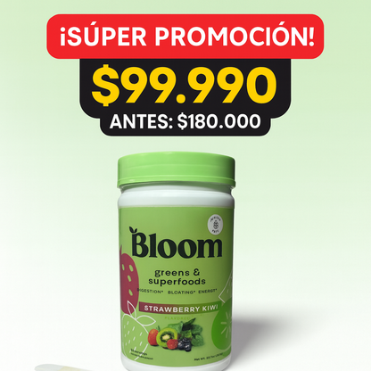 👇  🥝🌿 Bloom Nutrition Greens & Superfoods – Strawberry Kiwi