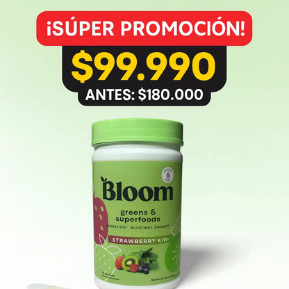 👇  🥝🌿 Bloom Nutrition Greens & Superfoods – Strawberry Kiwi
