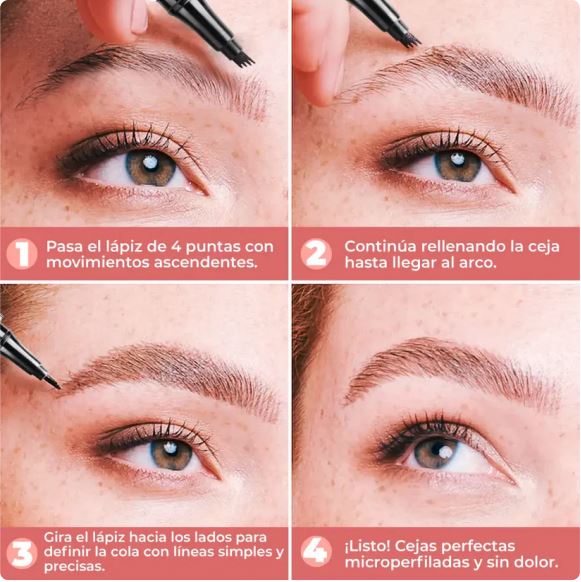 ⚡ Lápiz de Cejas con Efecto Microblading ⚡