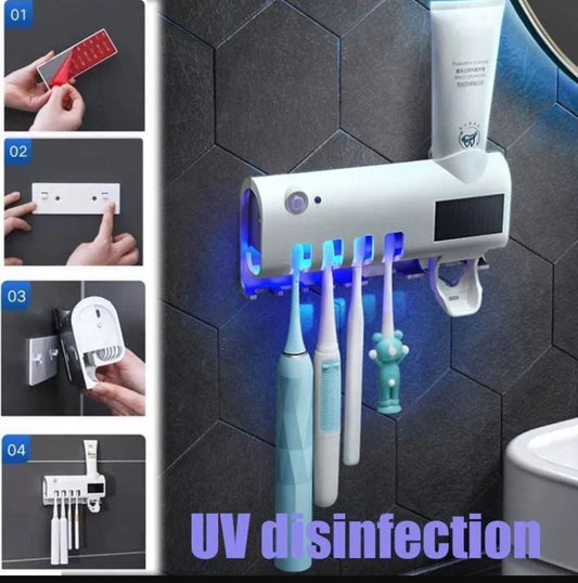 🌞✨ ¡ESTERILIZADOR CEPILLOS DE DIENTES CON LUZ UV! 🦷🌟